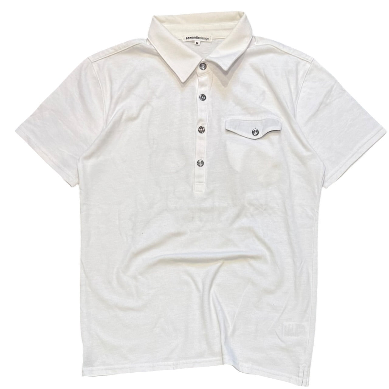 000’s Semantic Design Union Jack Skull Polo (S)