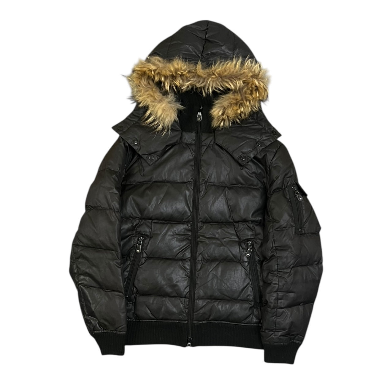 000’s ABAHOUSE Fur Hood Puffer
