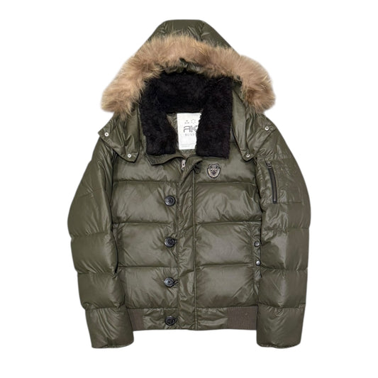 000’s Russ K Fur Hood Puffer (M)