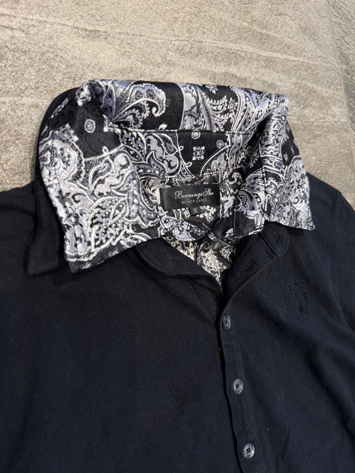 000’s Bernings & Sho Double Collar Polo (S)