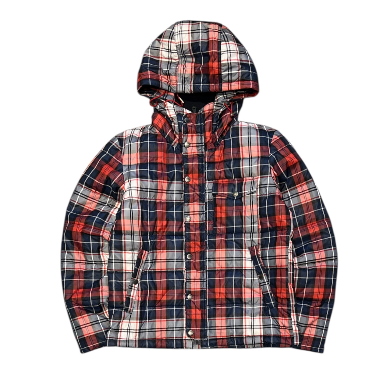 Takeo Kikuchi Plaid/Checkered Puffer