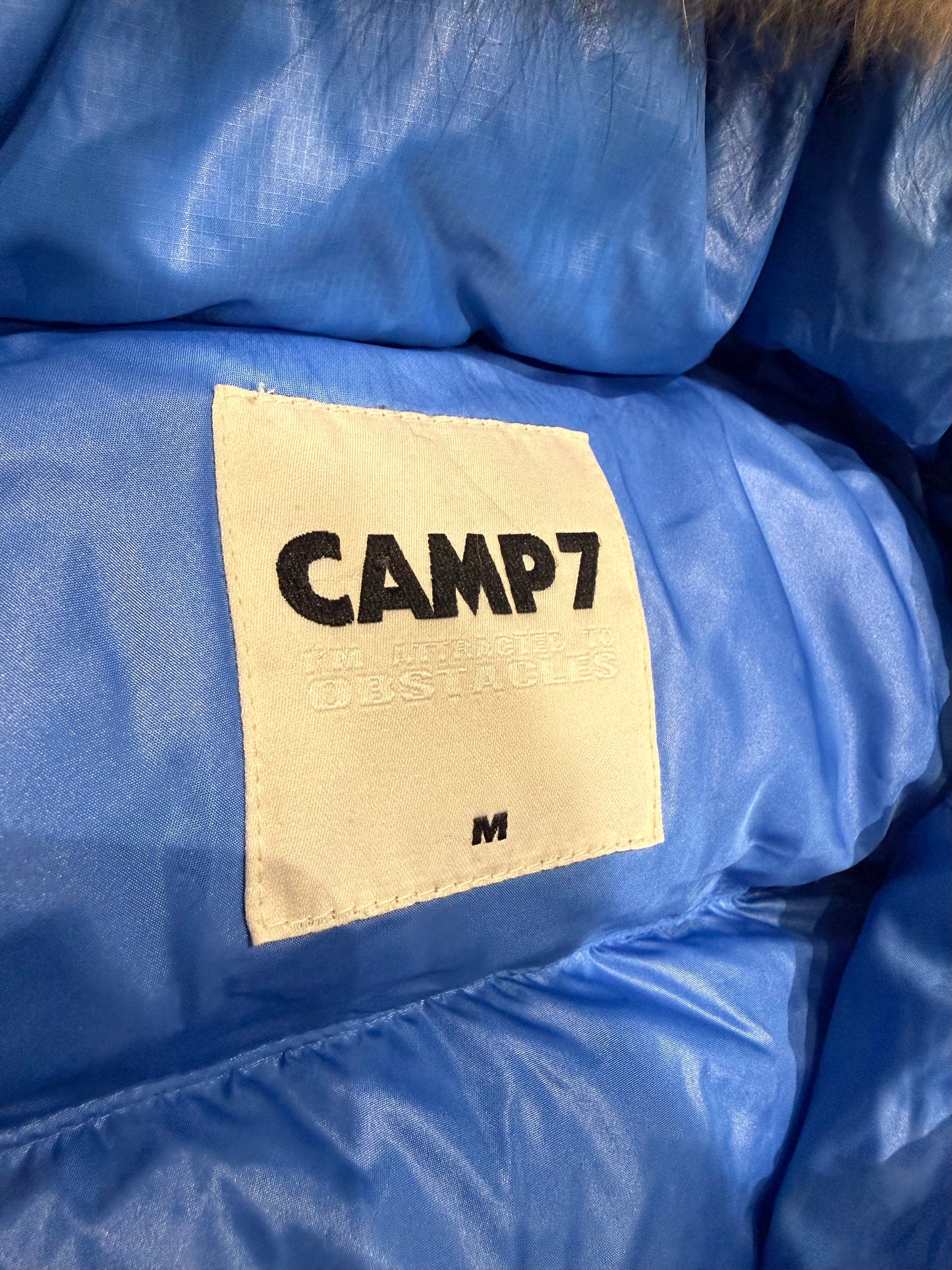 000’s Camp7 Fur Hood Puffer (M)