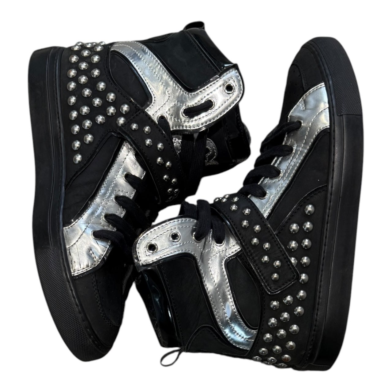 Dsquared2 Studded High Tops (UK 10)