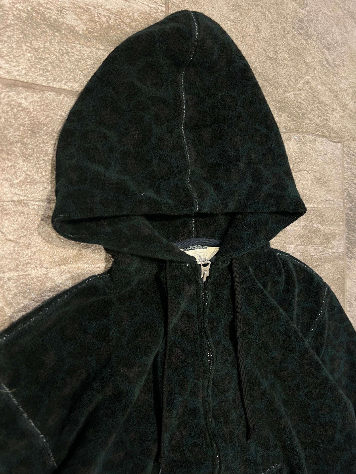 000’s Dullard Leopard Print Hoodie (S)