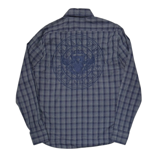 Balmain Plaid Shirt (L)