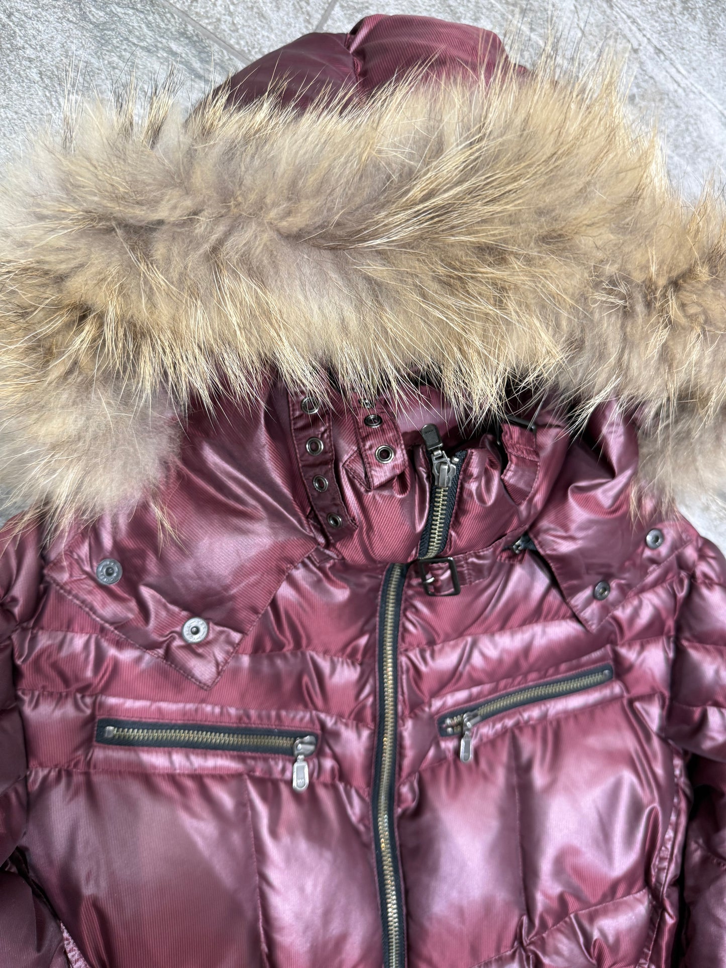000’s Pazzo Fur Hood Puffer (M)