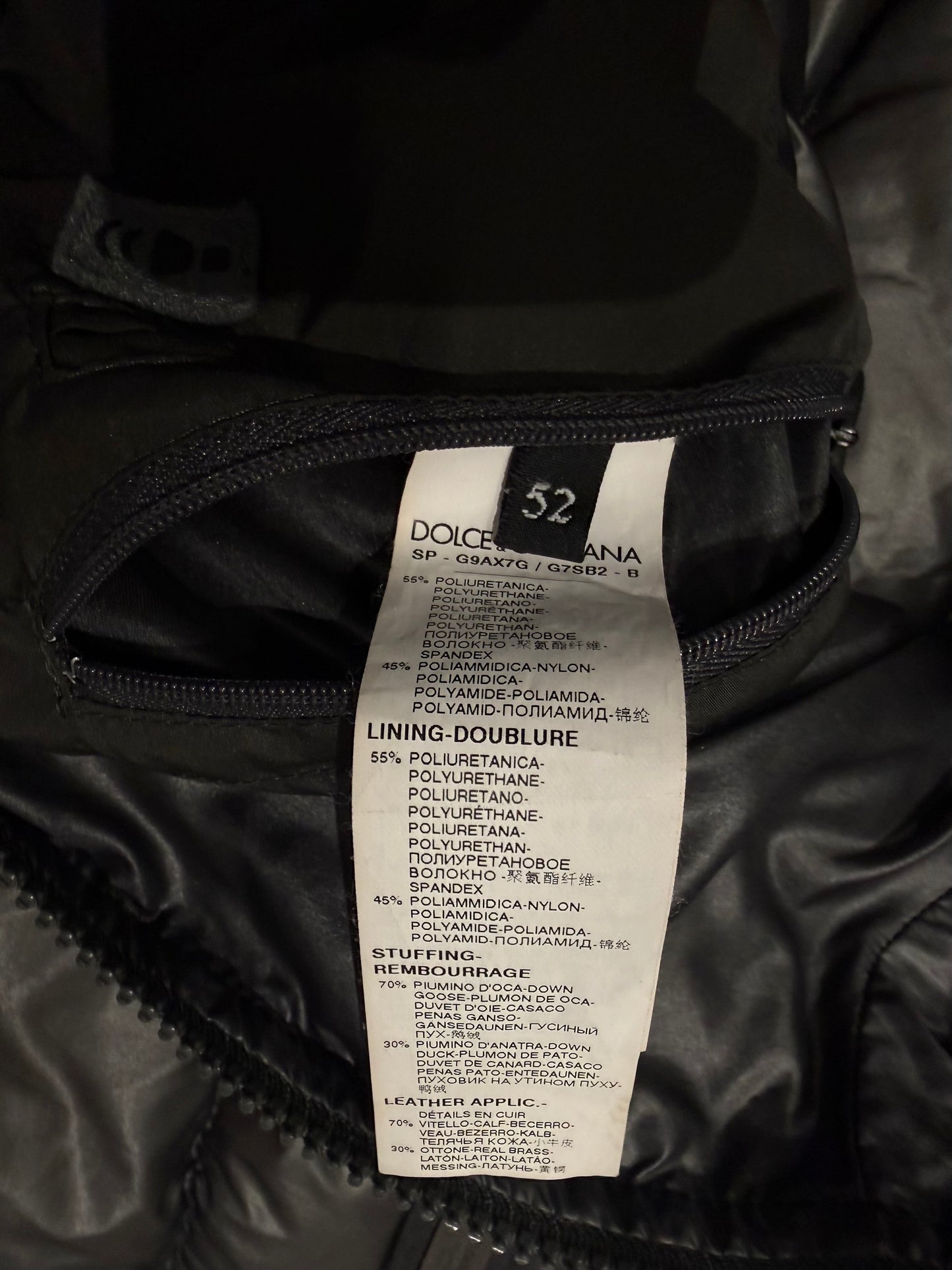 000’s Dolce & Gabbana Puffer (L-XL)