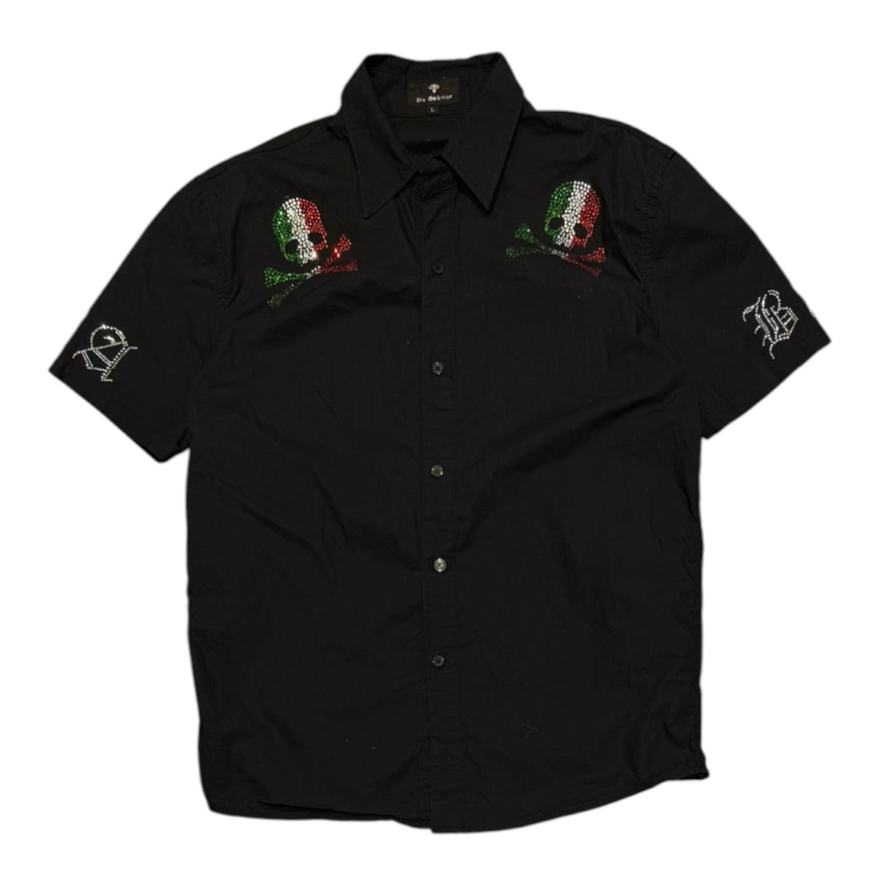 000’s Be Ambition Rhinstone Shirt (M)
