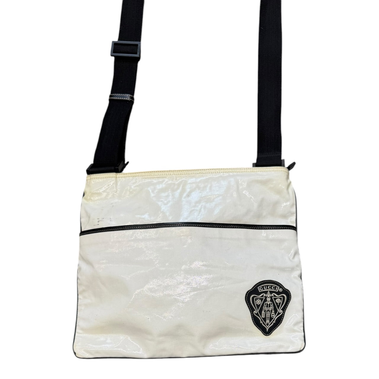 Vintage Gucci Hysteria Crest Messenger Bag