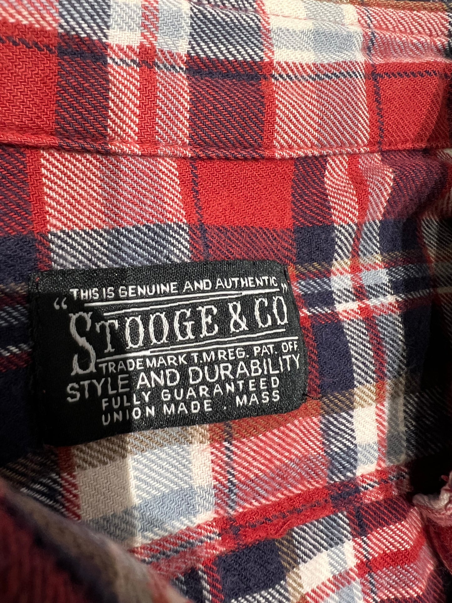 000’s Stooge & Co Checkered Flannel (S)