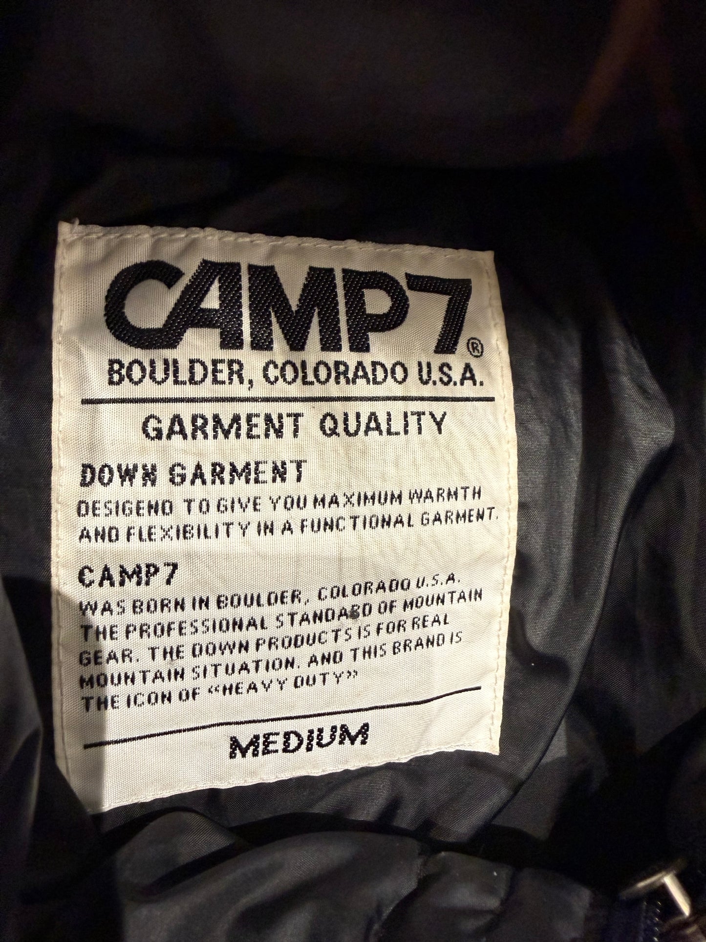 000’s Camp 7 Fur Puffer (M)
