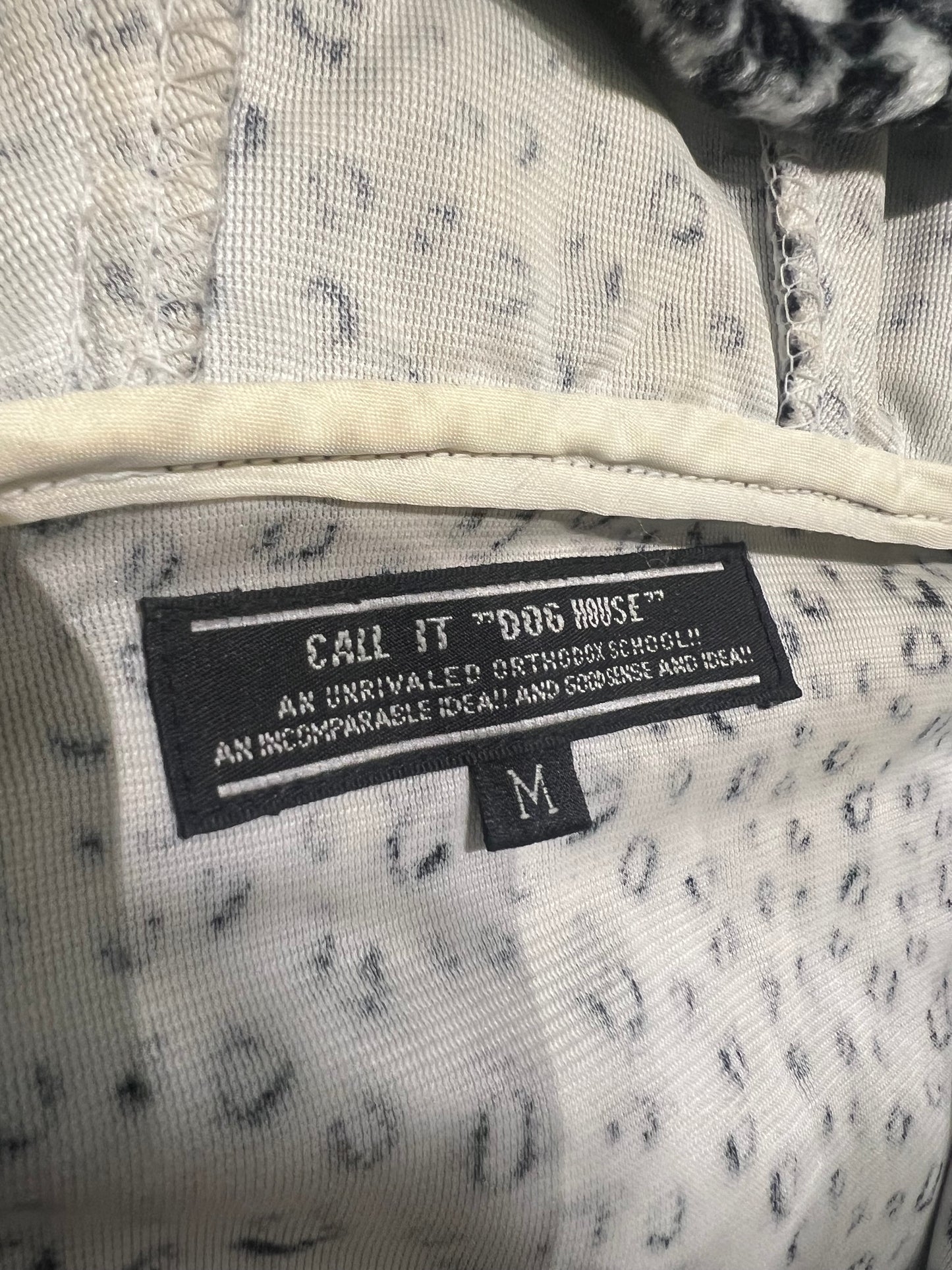 000’s Dog House Leopard Print Hoodie