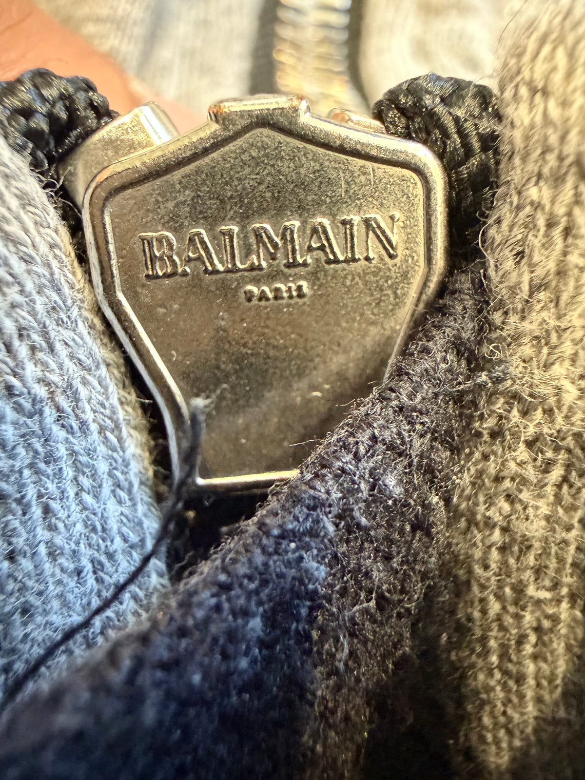 Balmain Multi Zip Hoodie (L)
