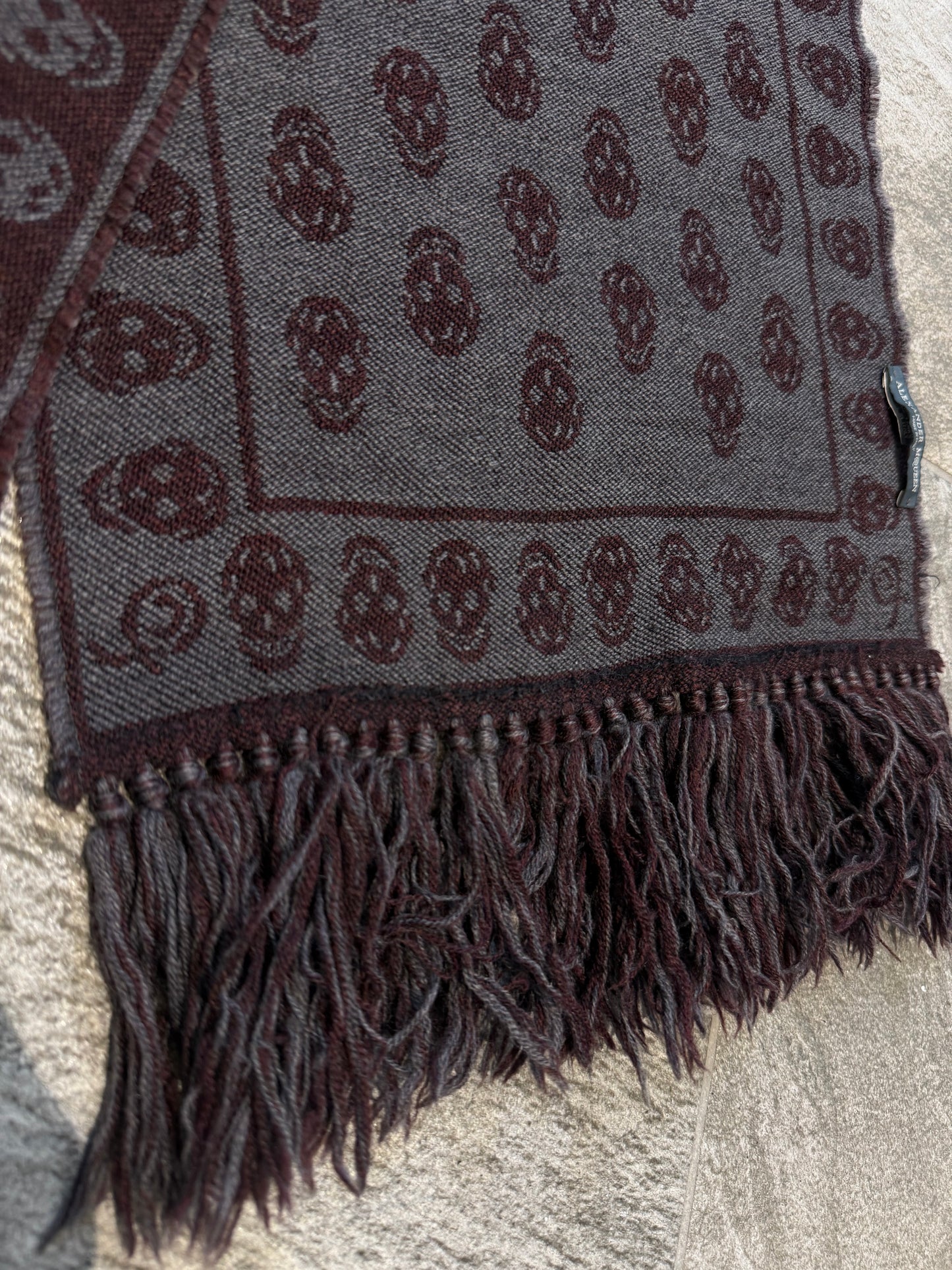 Alexander McQueen Skull Scarf