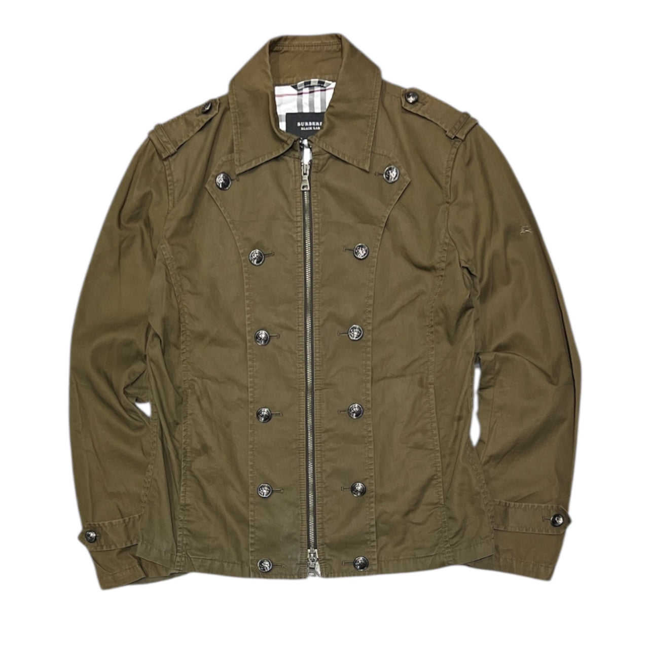 000’s Burberry Napoleon Jacket (M)