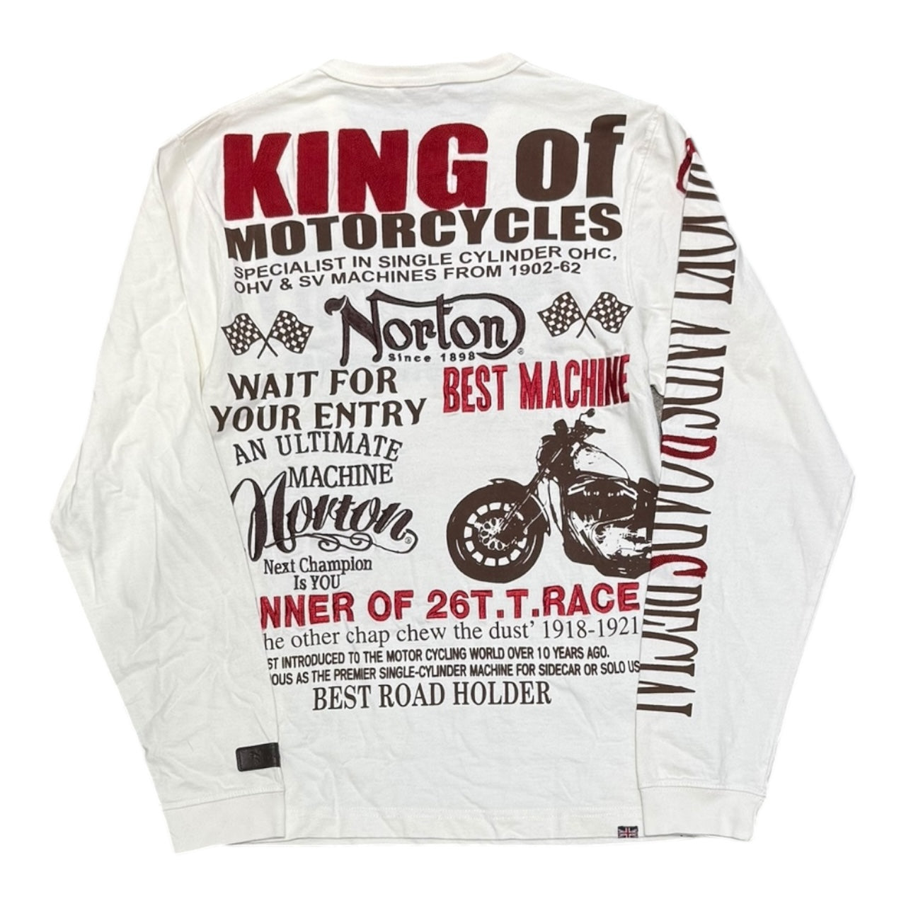 000’s Norton Longsleeve Tee (S)