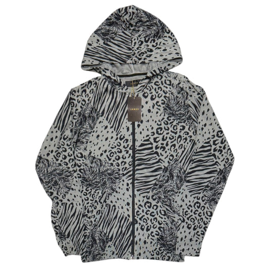 000’s Armed Animal Print Hoodie (S)