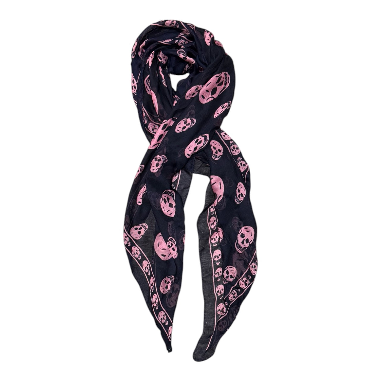 Alexander McQueen Silk Skull Scarf