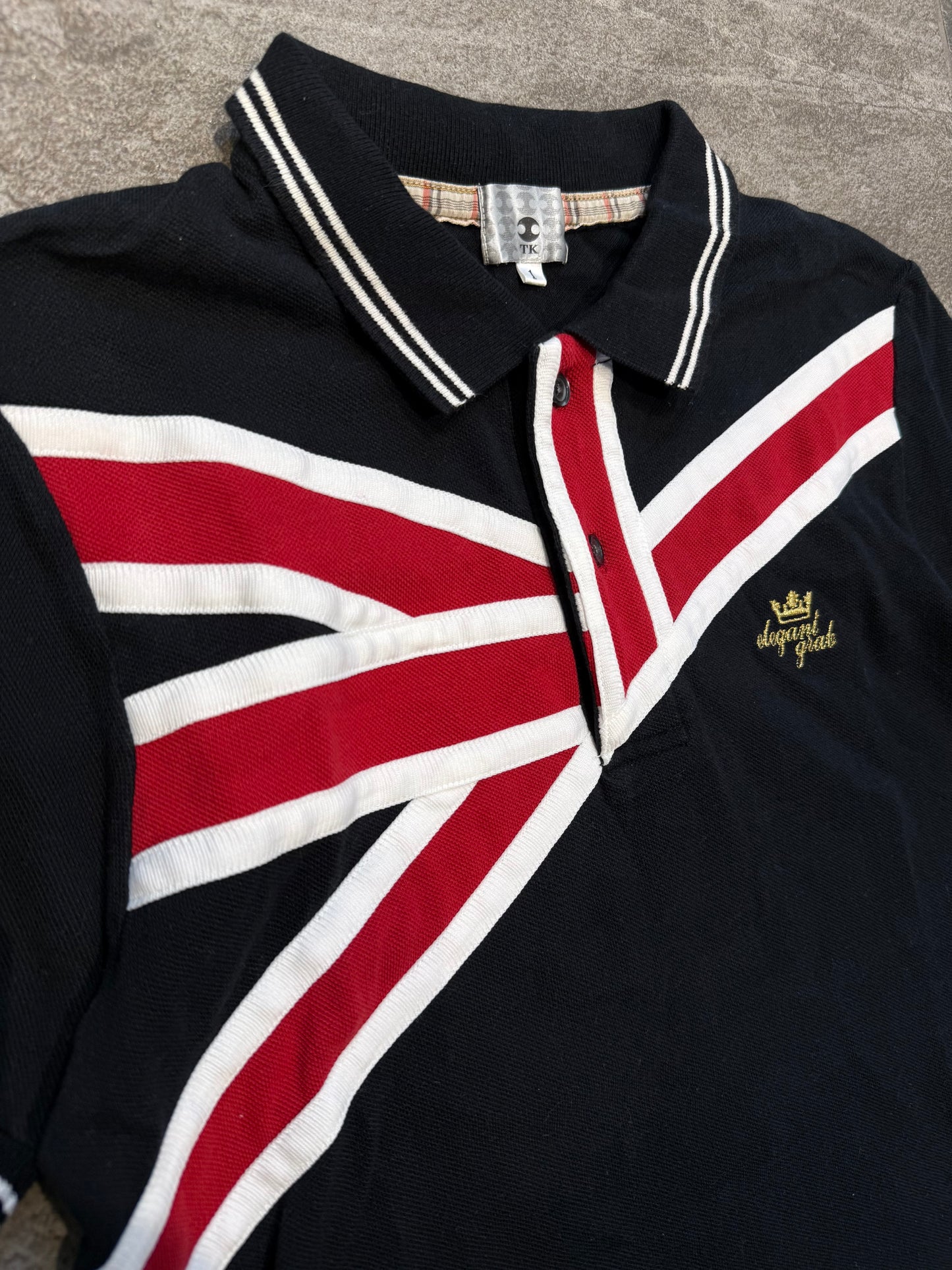 000’s Takeo Kikuchi Union Jack Polo (XS)