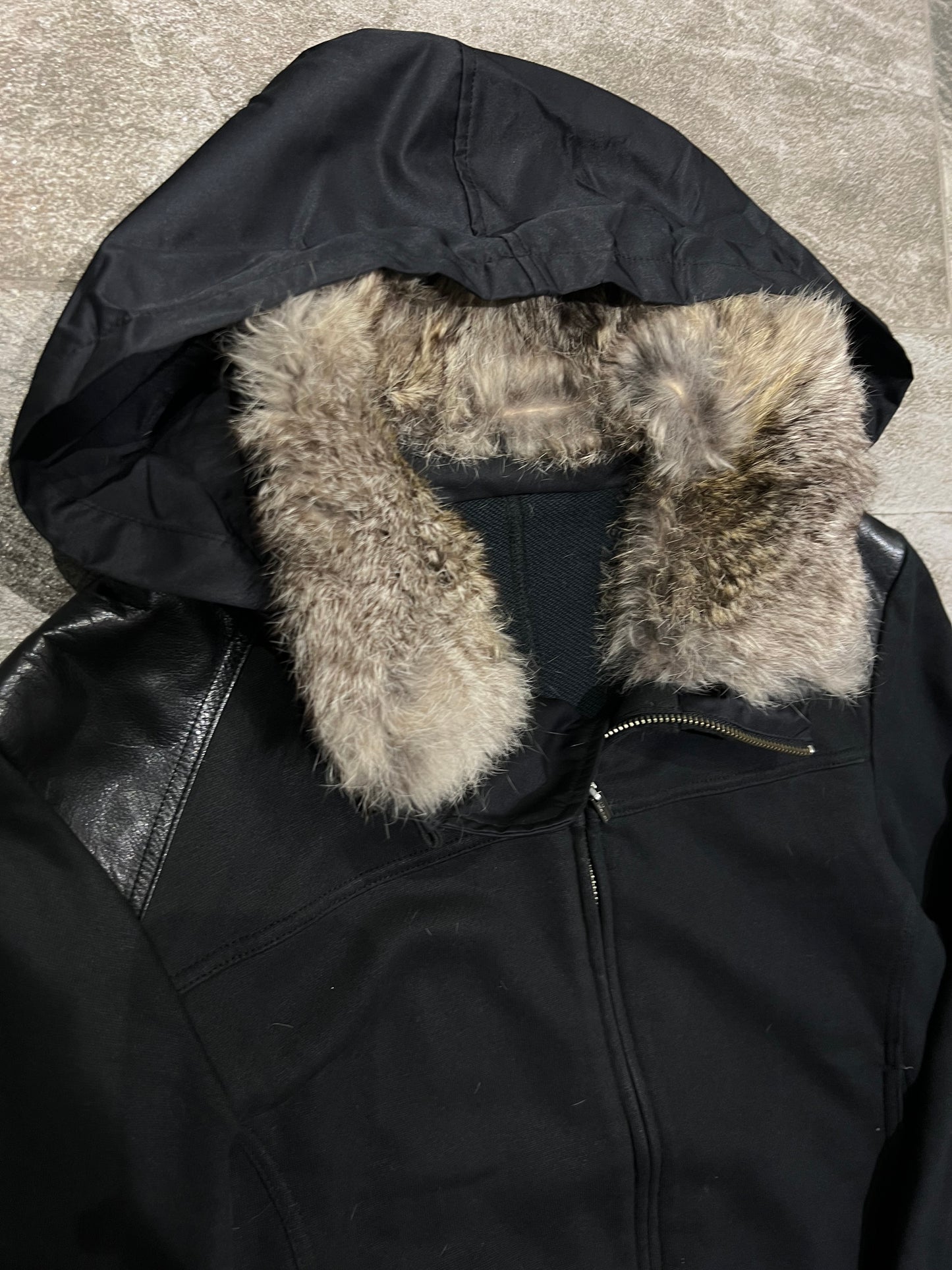000’s Comme Ca ism Fur Collar Jacket (S-M)