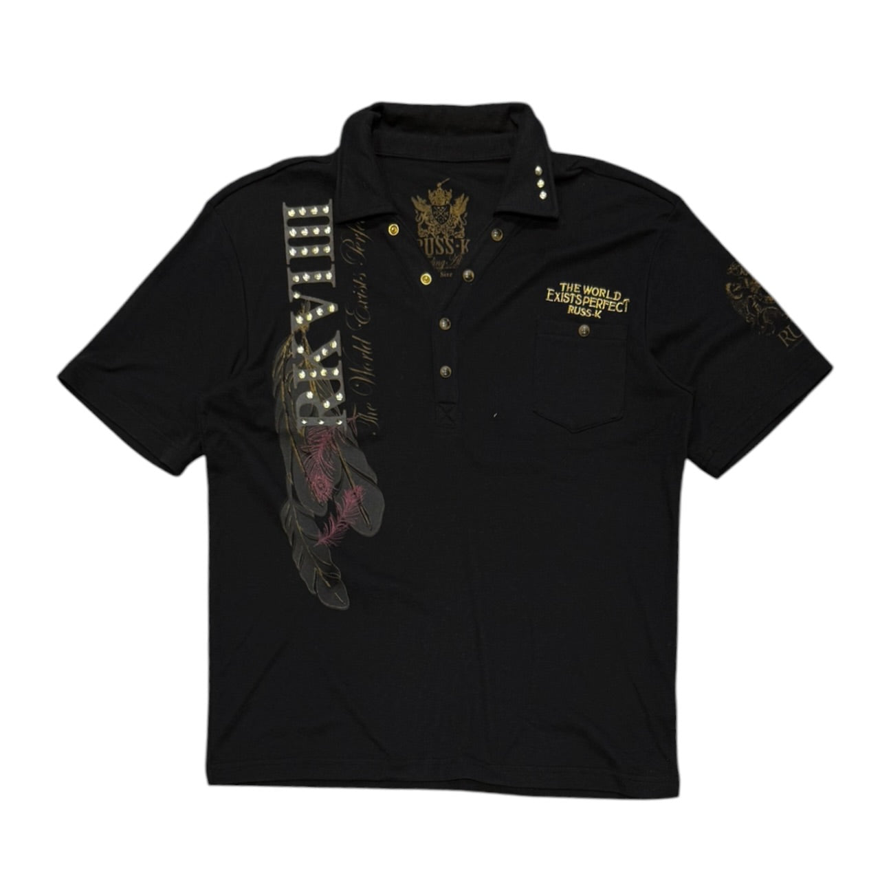 000’s Russ K Script Polo (M)