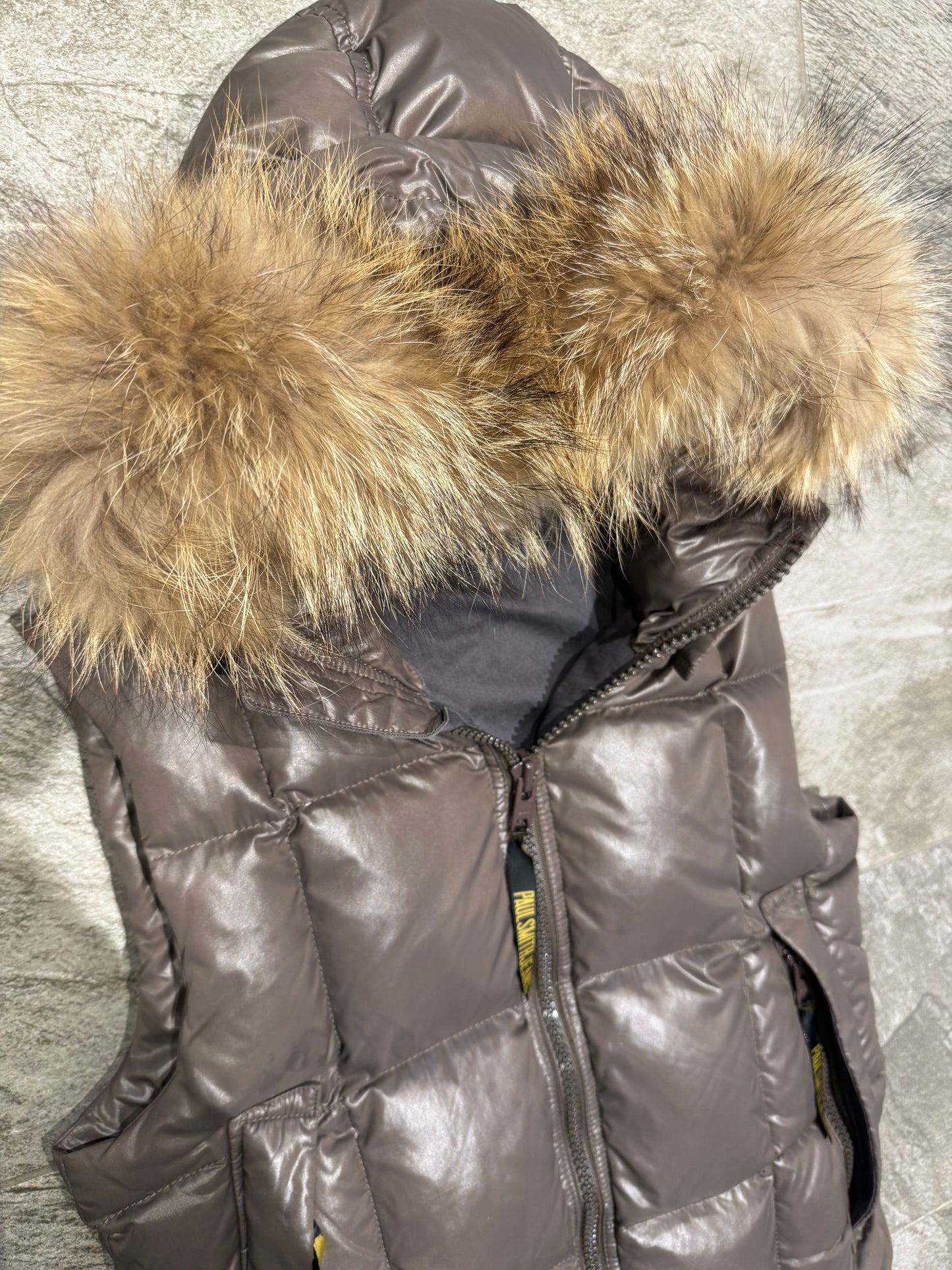 000’s Paul Smith Fur Hood Gilet (M)