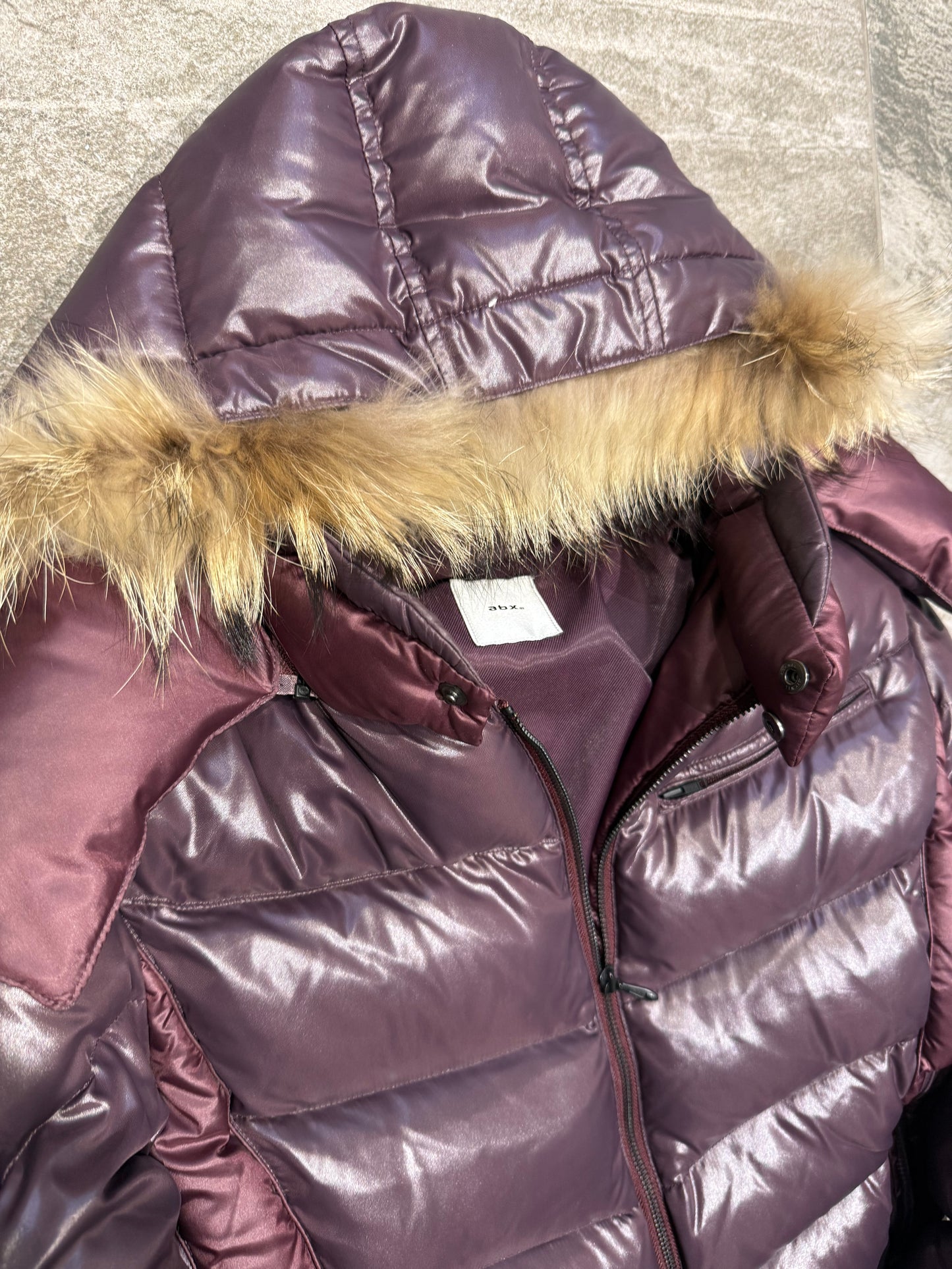 000’s ABX Glossy Fur Puffer (S)