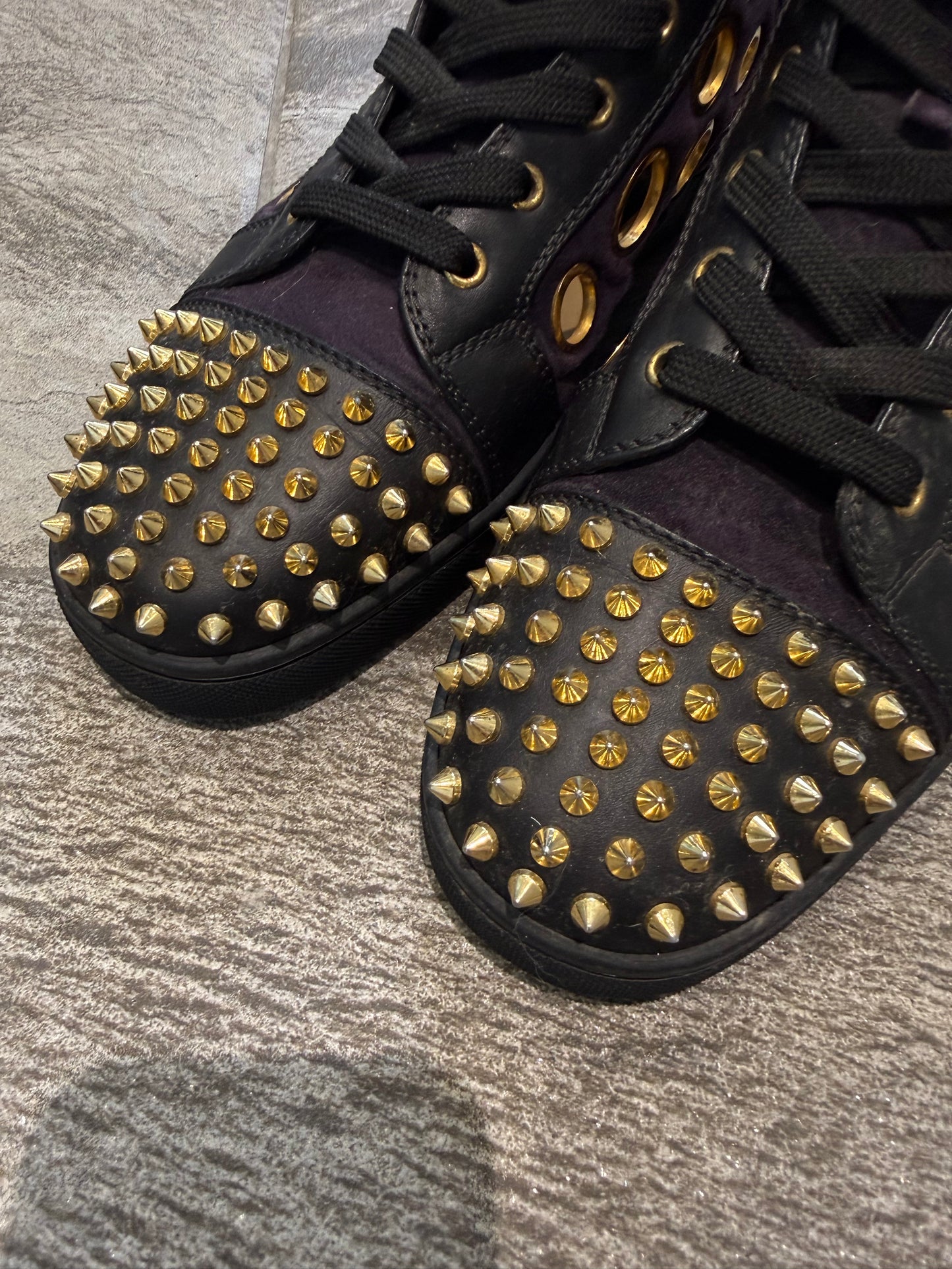 Christian Louboutin Ventilate Spiked High Tops (EU 44 - UK 10)