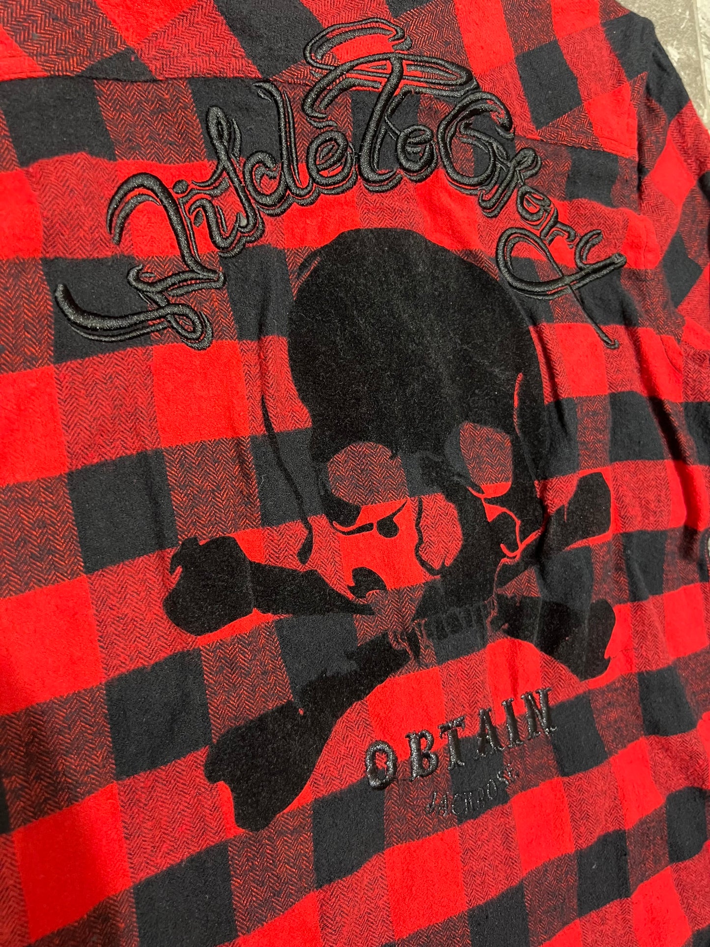 000’s Jackrose Checkered Flannel (S)