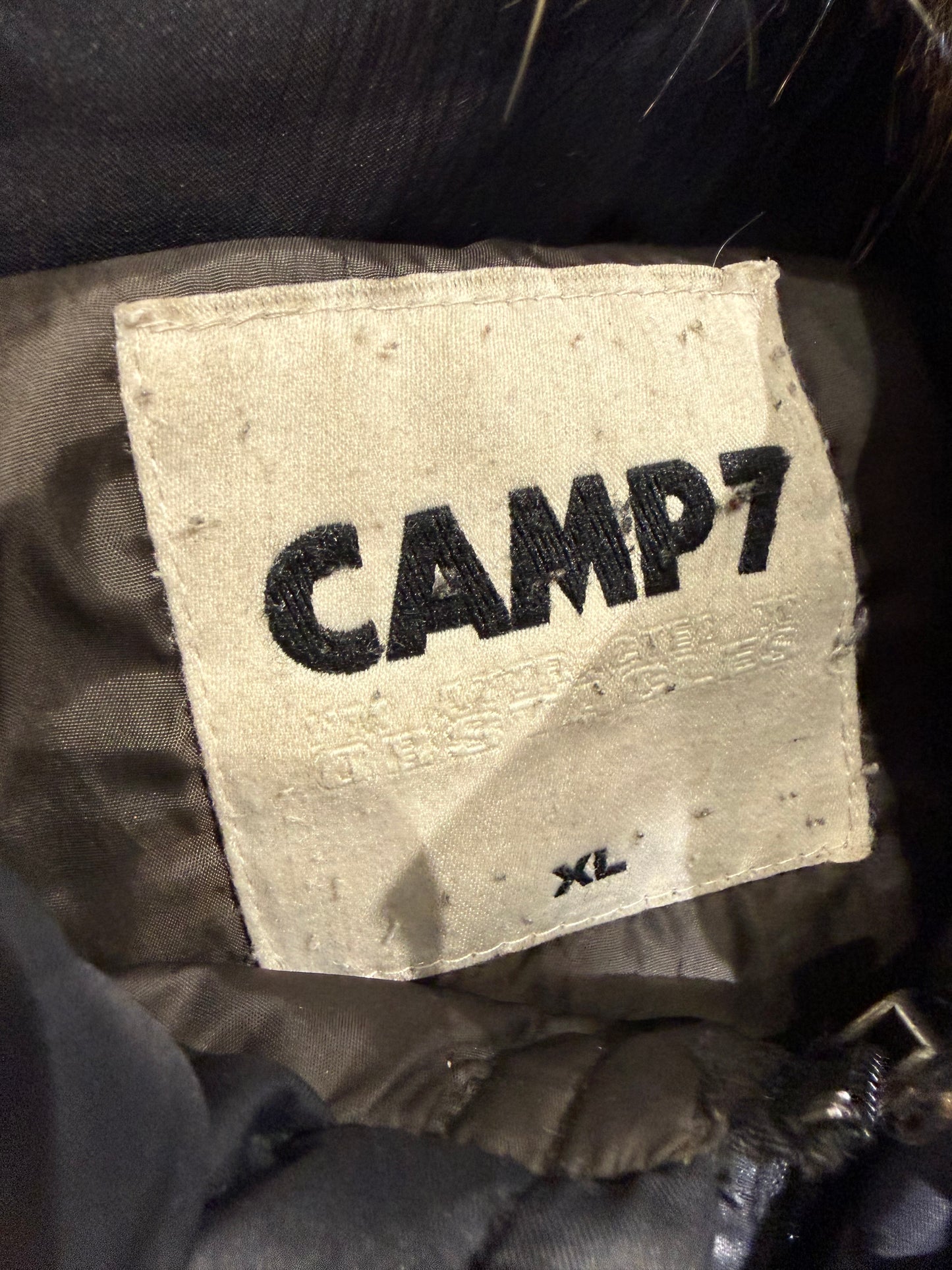000’s Camp7 Fur Puffer (L-XL)