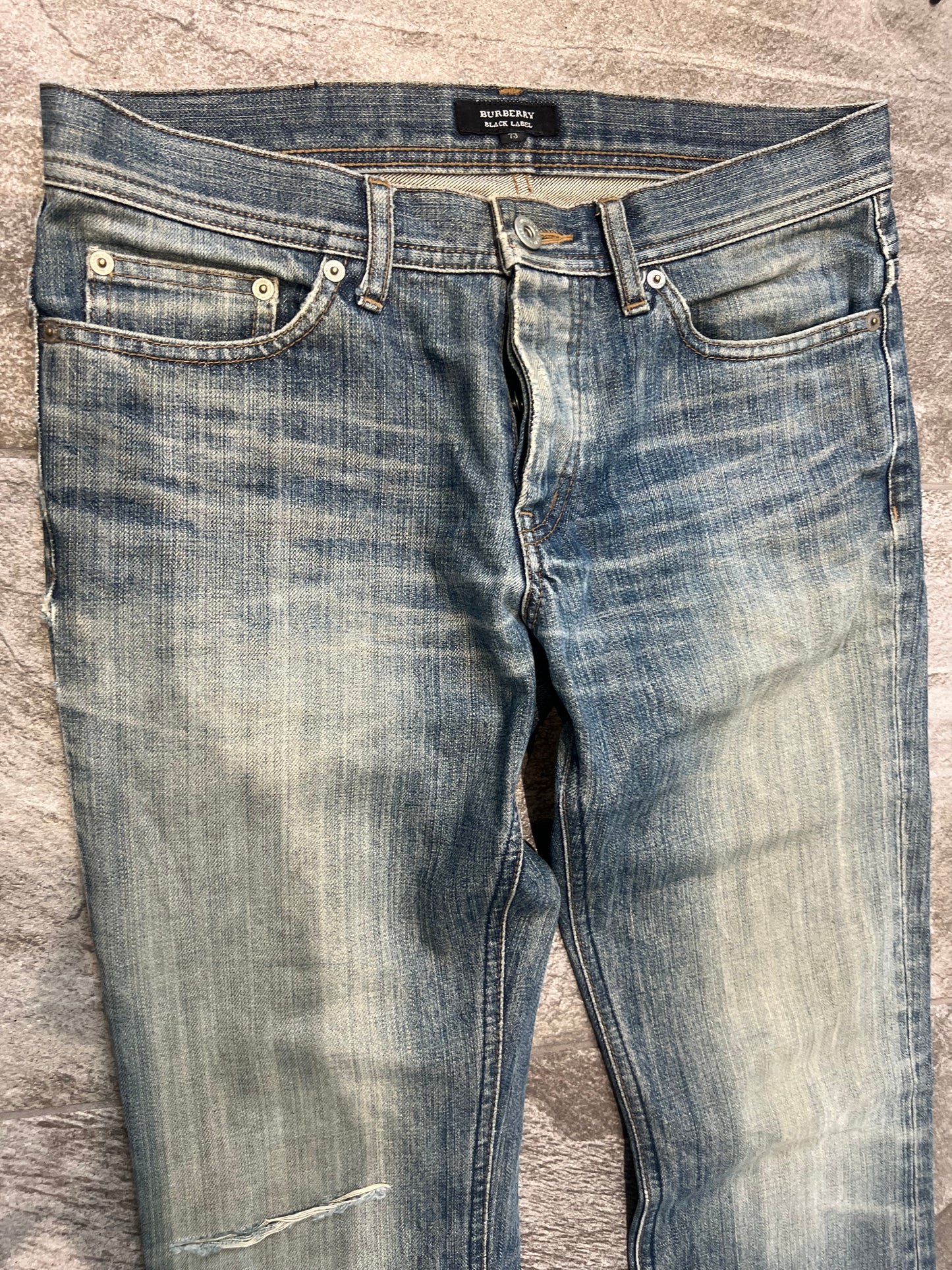 000s Burberry Black Label Denim Jeans