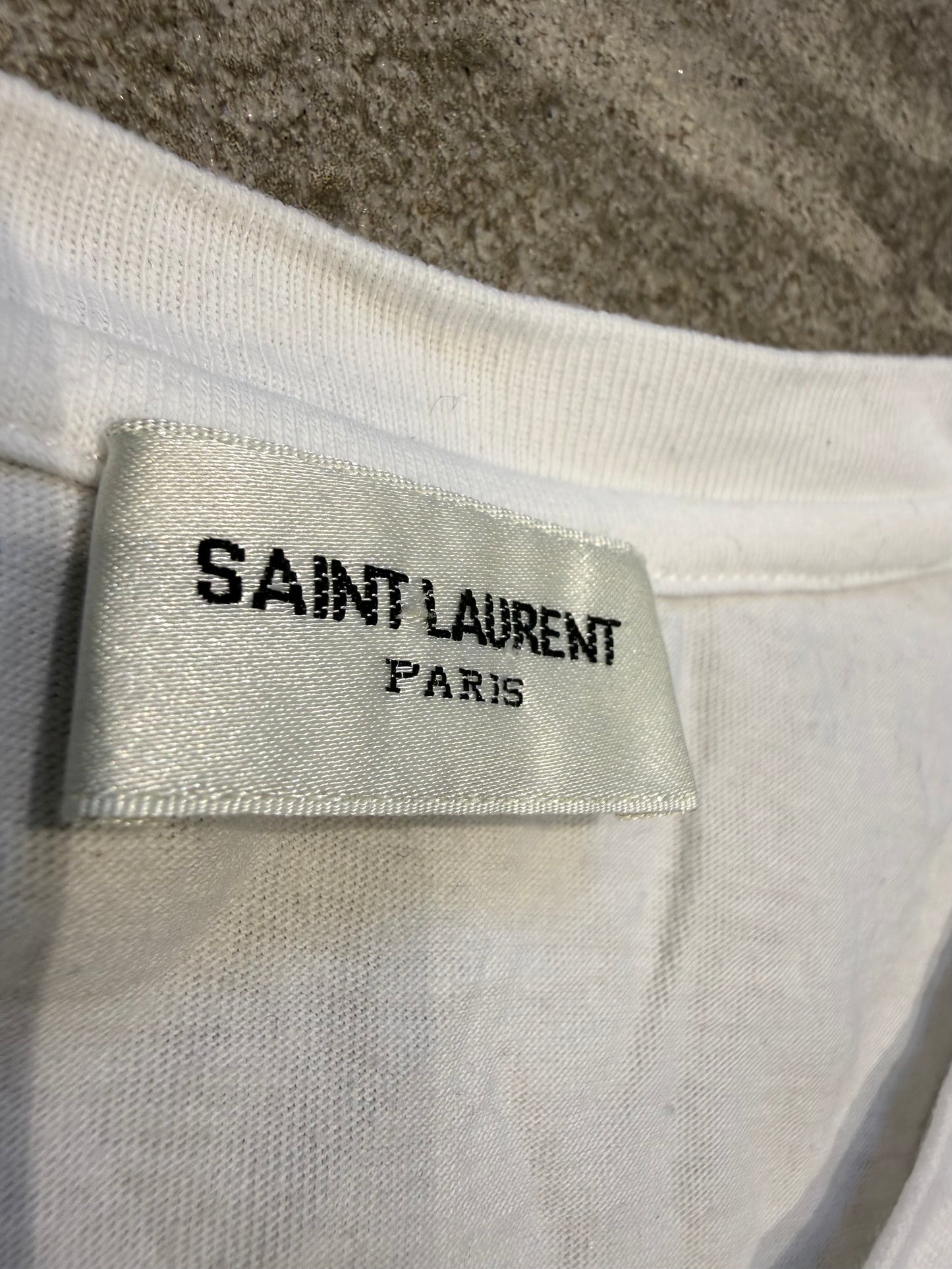 Saint Laurent River Gauche Tee (M)