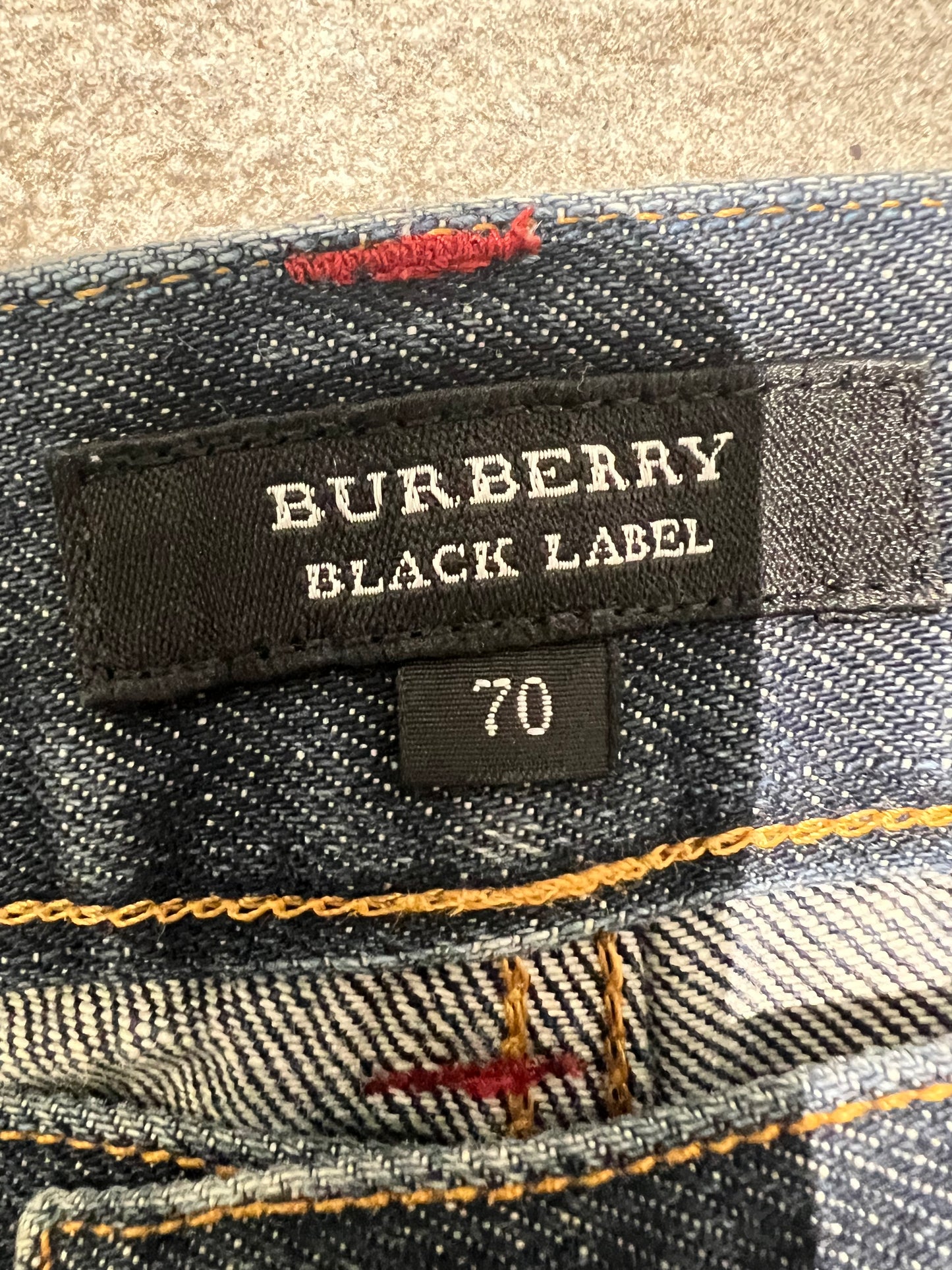 000s Burberry Black Label Denim Jeans