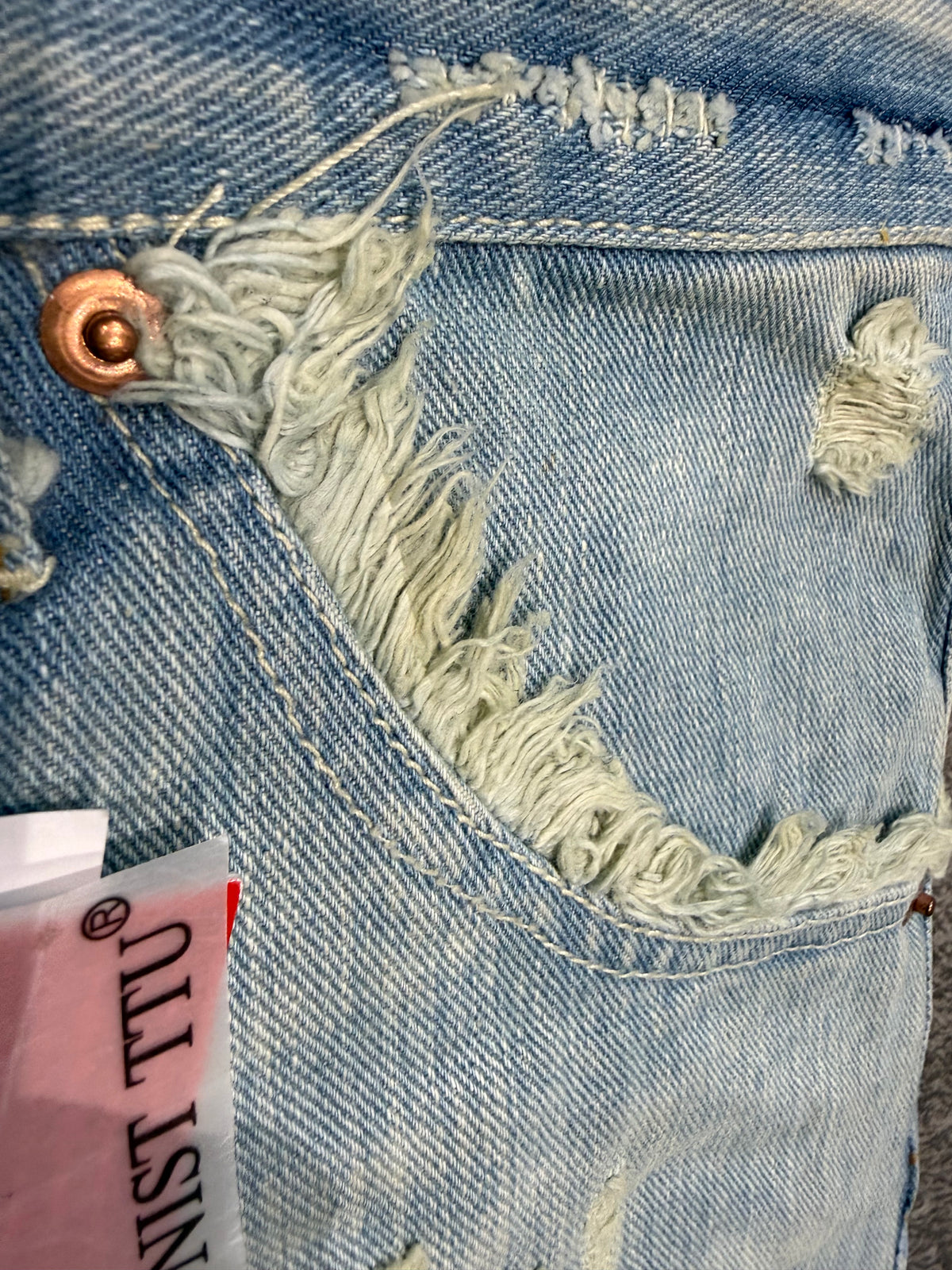 000’s Exhibitionist Heavy Sashiko Repair Jeans (32”)