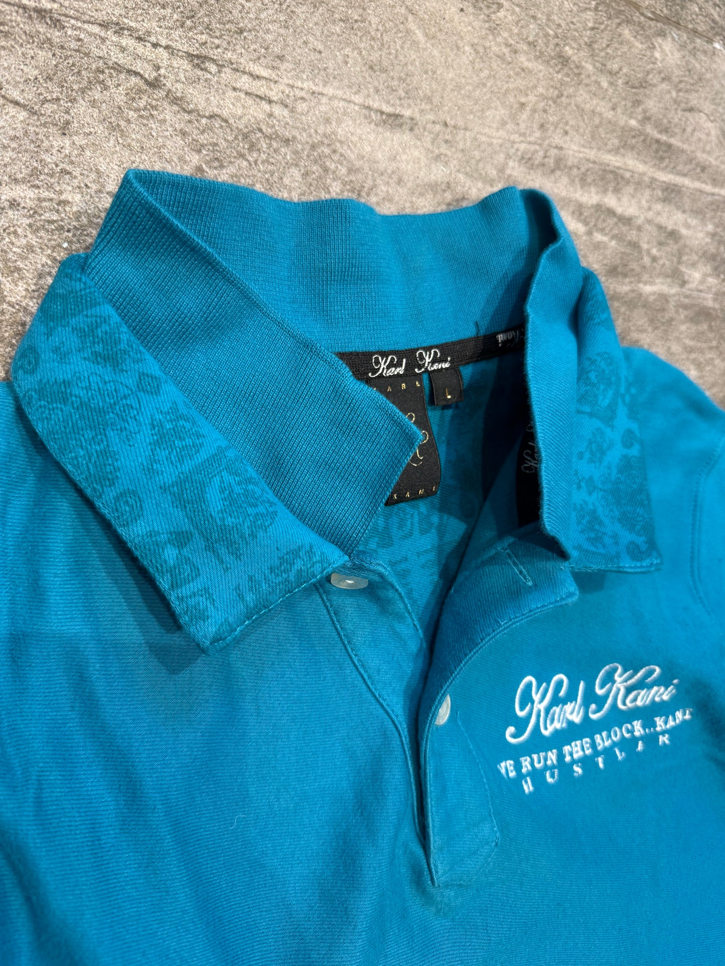 000’s Double Collar Karl Kani Polo (M)