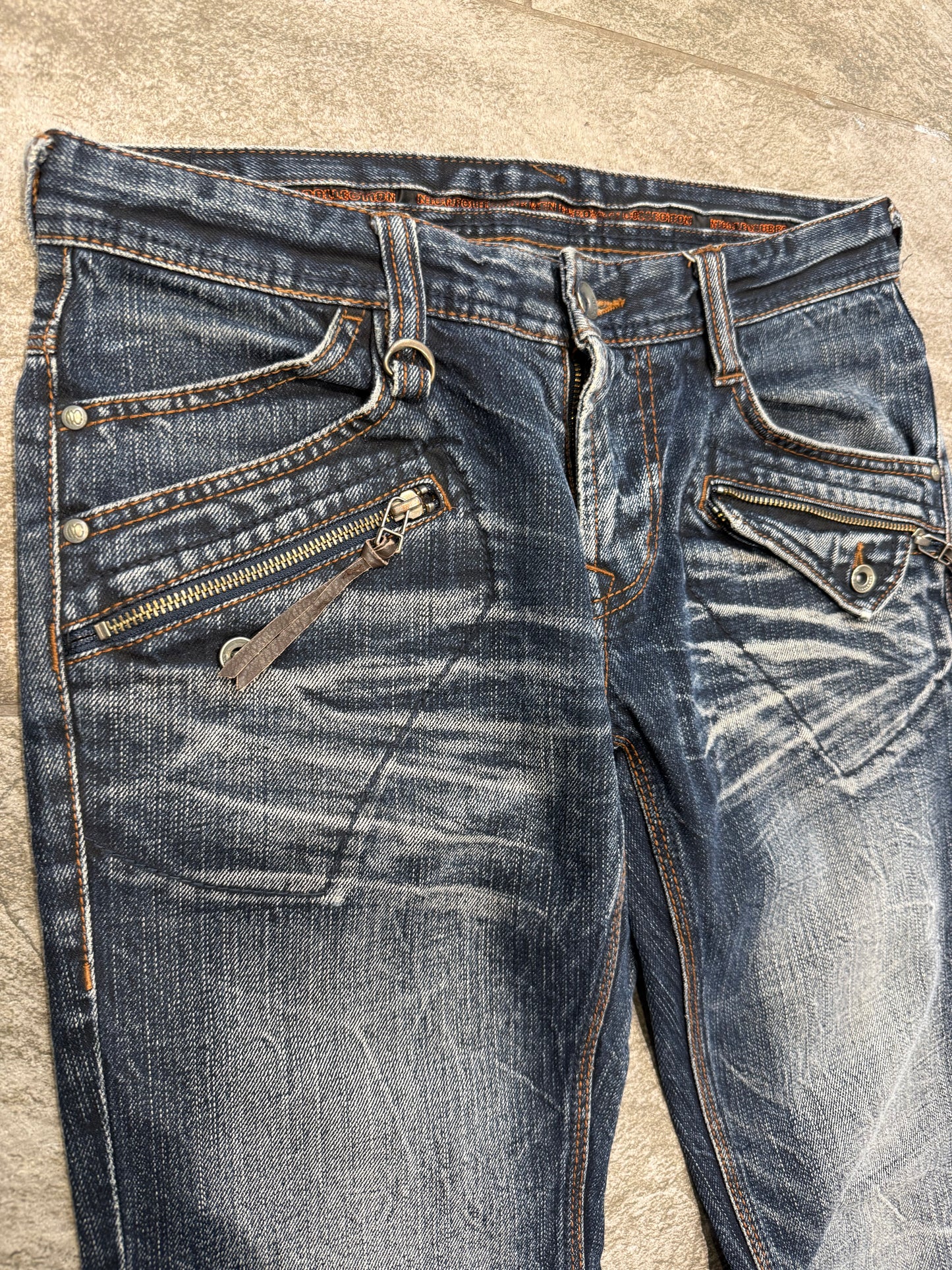 000’s Nicole Snakeskin Jeans (31”)