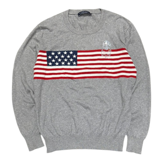 000’s Hydrogen USA Flag Jumper (M)