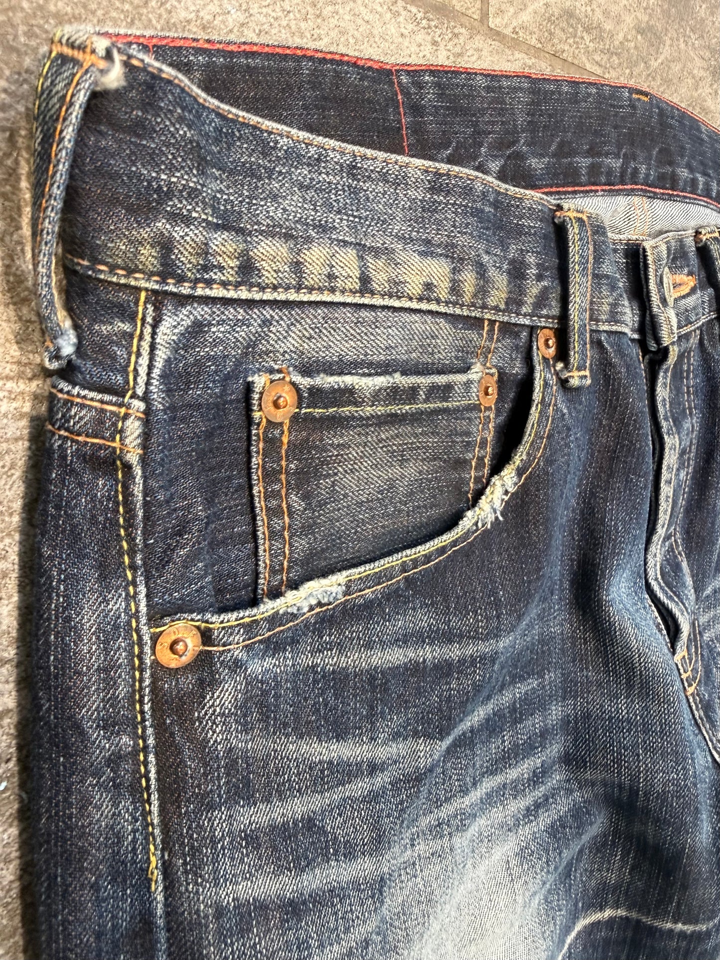 000’s Made In Heaven Sashiko Jeans (33”)