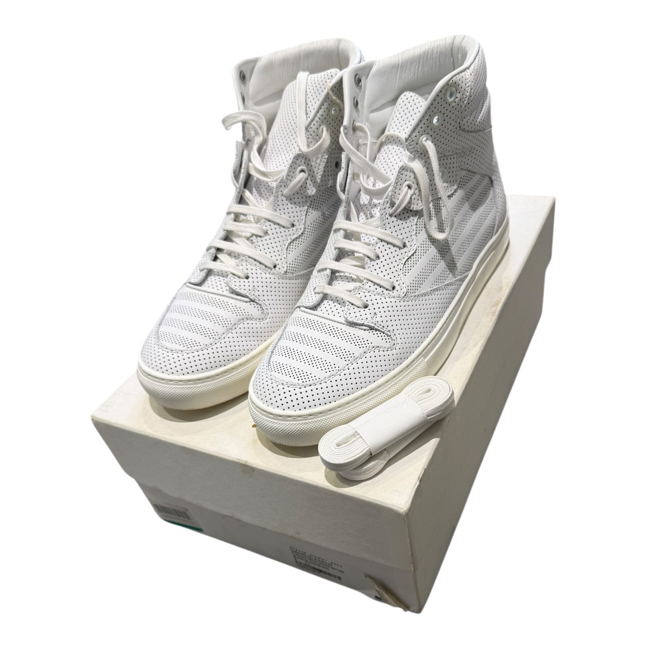 Balenciaga Arena Perforated High Tops (UK 8 - EU42)