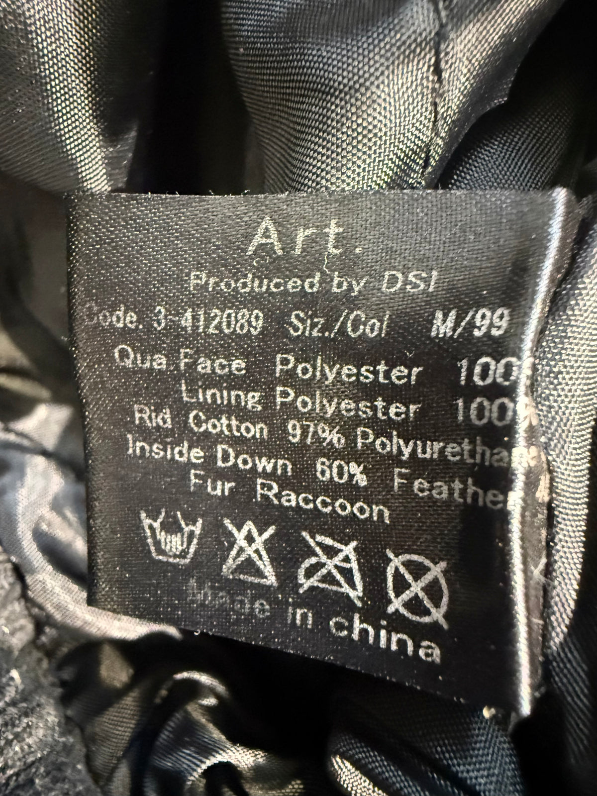 000’s Art Fur Puffer (S)