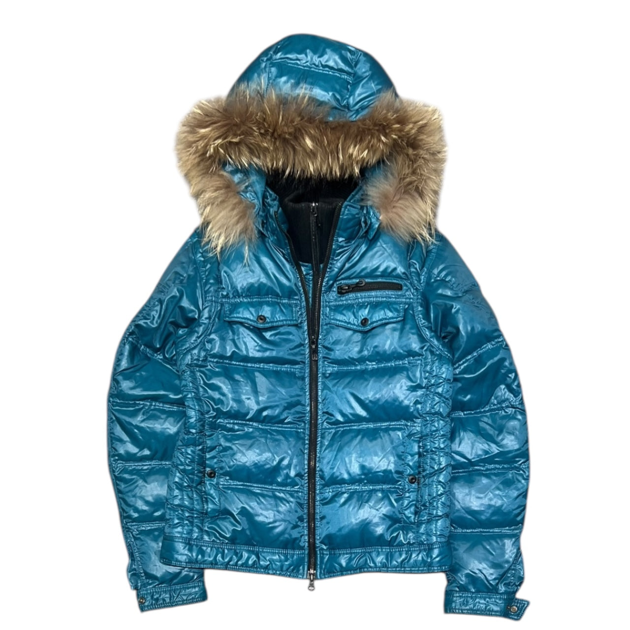 000’s Nicole Club Fur Puffer Jacket