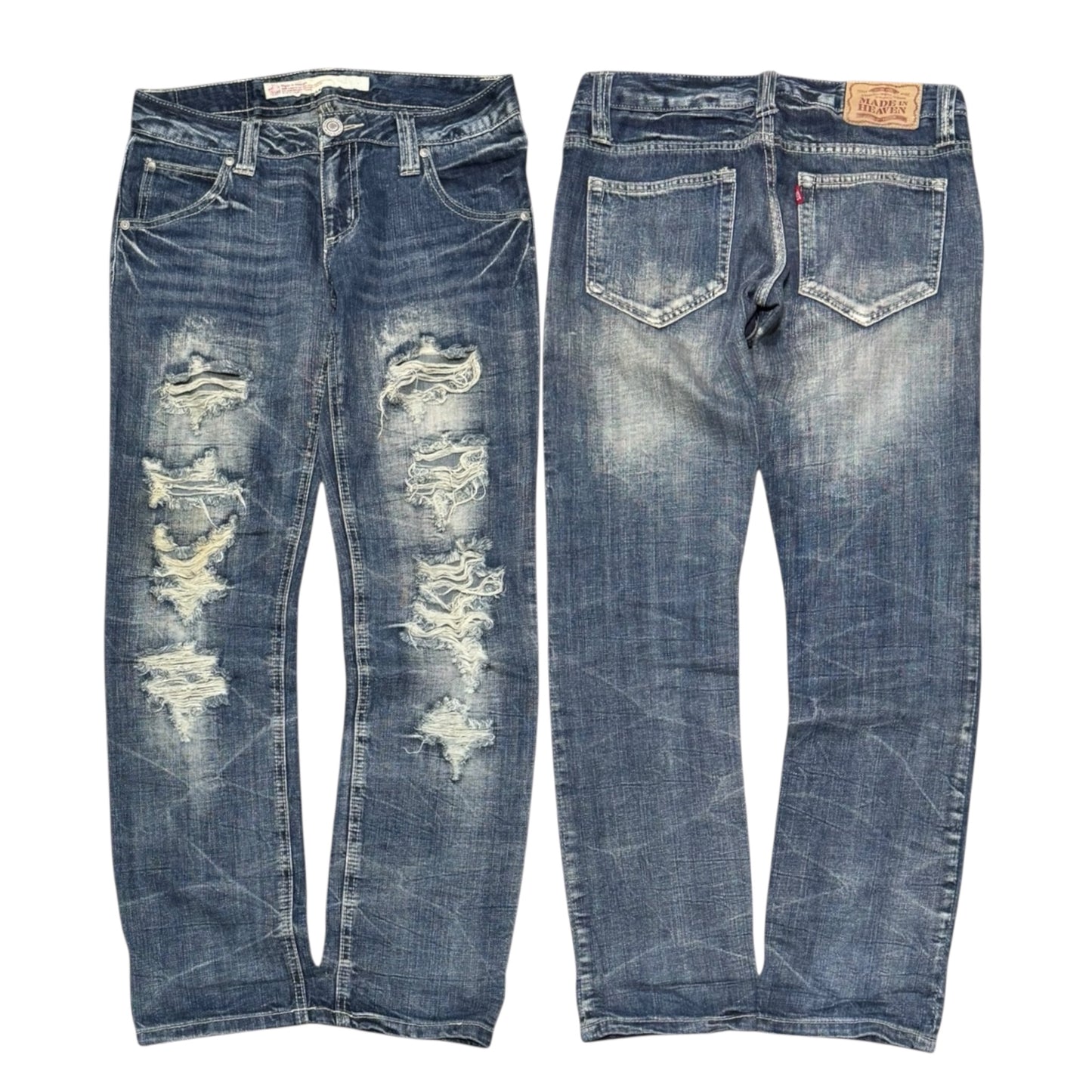 000’s Made In Heaven Distressed Jeans (30”)