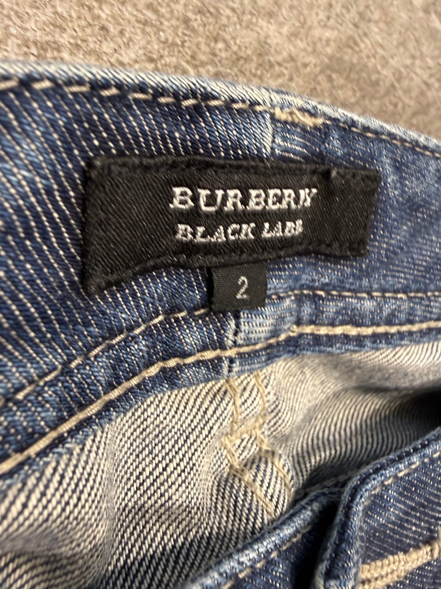 000’s Burberry Flap Pocket Jeans (29”)