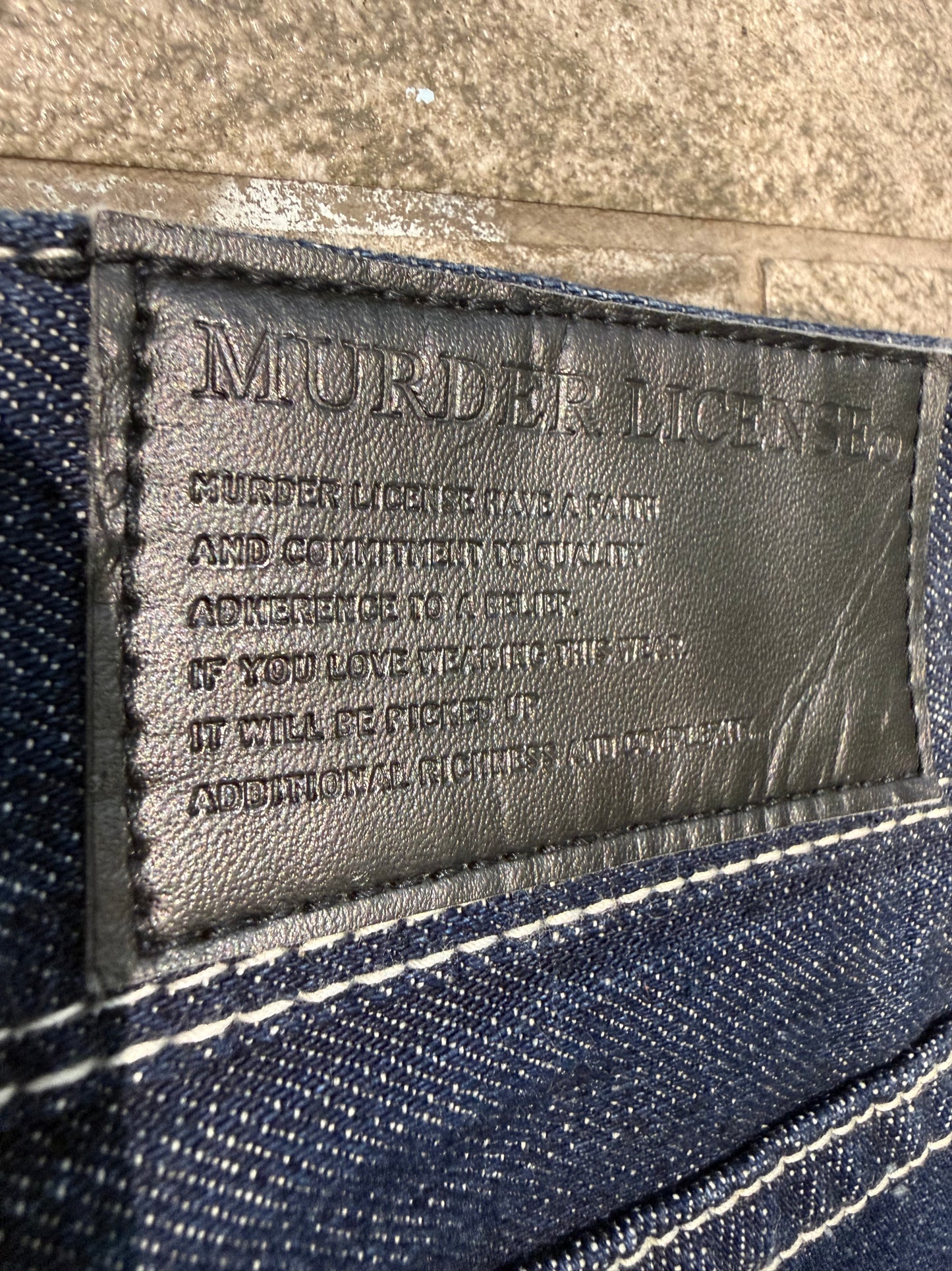 Murder License Bootcut Jeans (32”)
