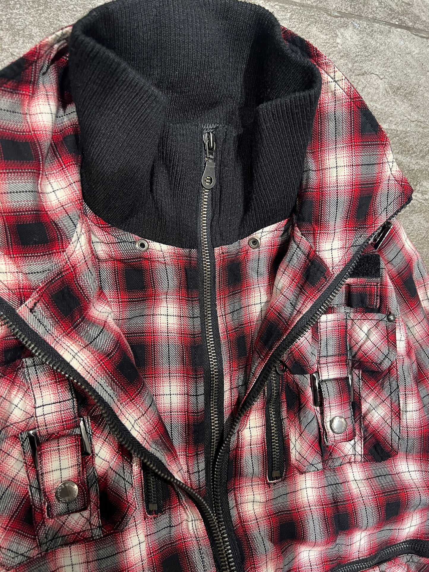 000’s In the Attic Plaid/Checkered Jacket