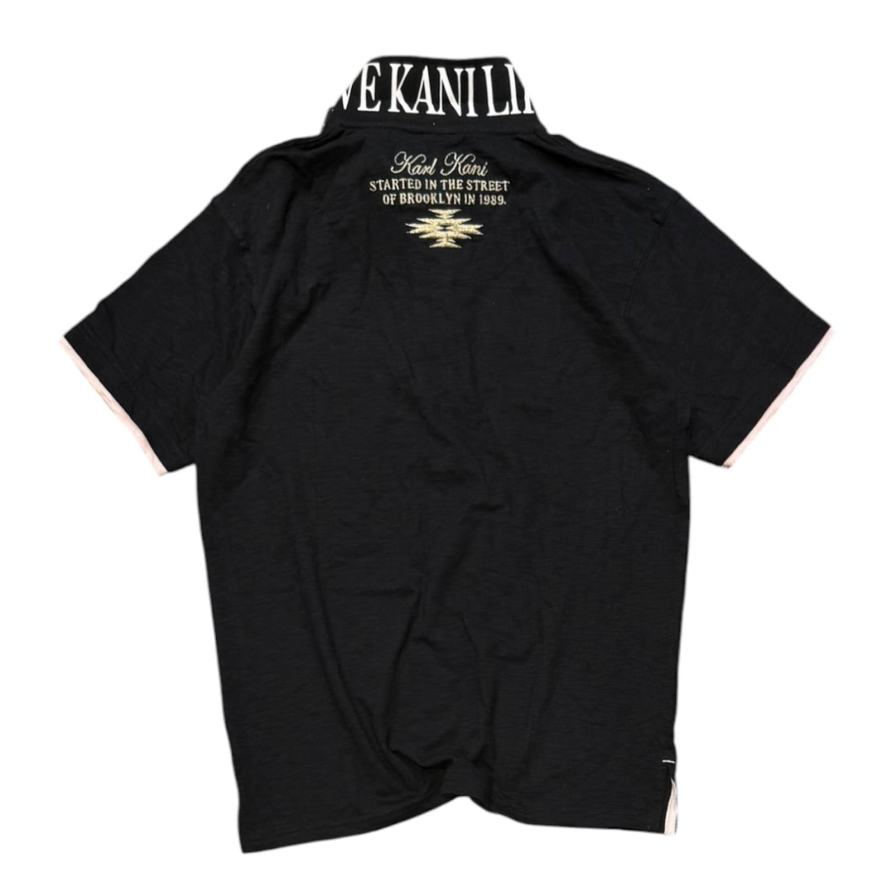000’s Karl Kani Double Collar Polo (M)