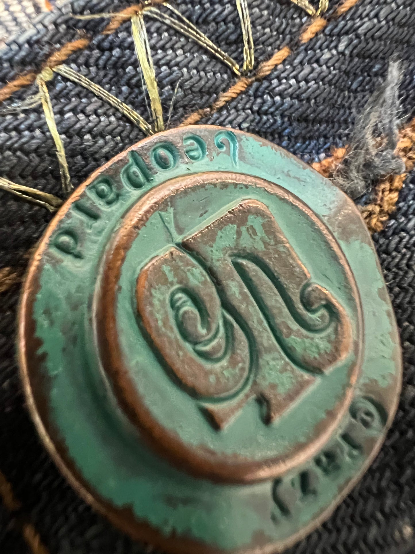 000’s Crazy Leopard Double Waist Jeans