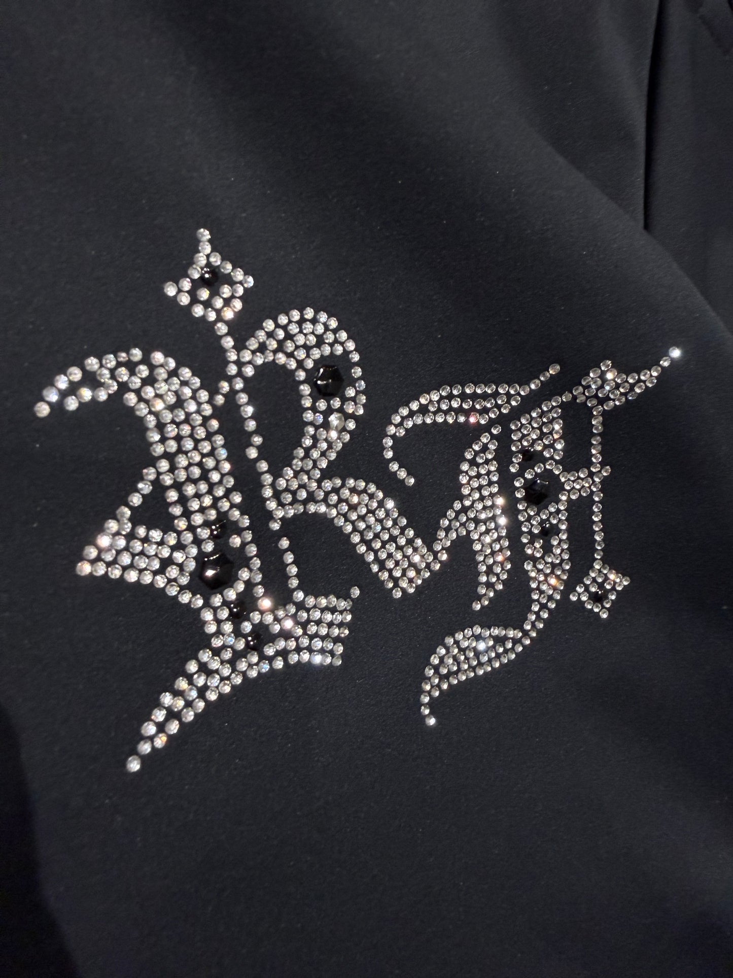 000’s Realface Rhinestone Skull Polo (L)
