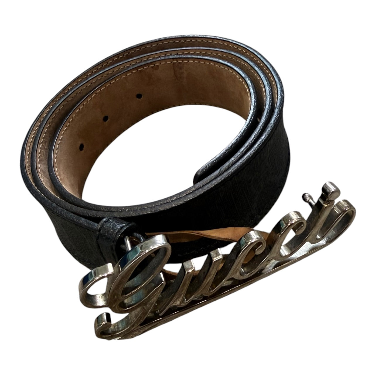 000’s Gucci Leather Belt