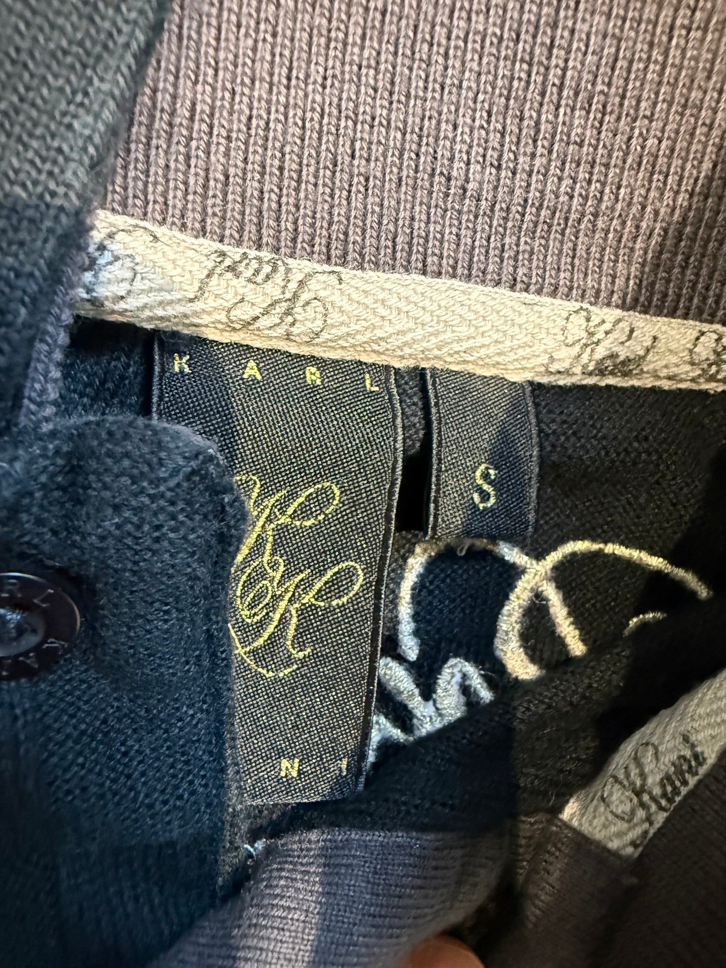 000’s Karl Kani Double Collar Polo (S)